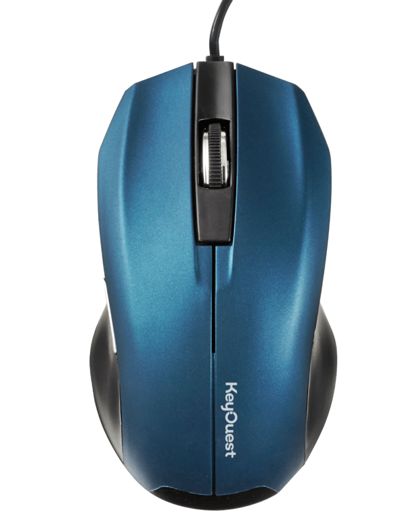 Souris filaire expert bleu metallise pas chere bonne qualite