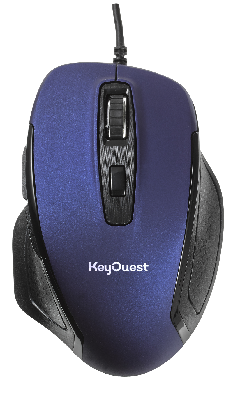 souris filaire expert pro bleu