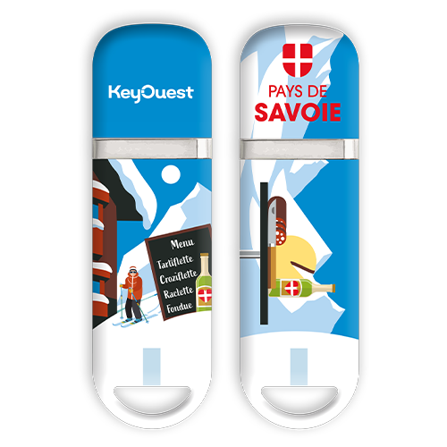 Clé USB Pays de Savoie KeyOuest