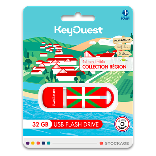 Clé USB région Pays Basque 32 Go