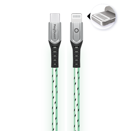 Câble USB-C vers Lightning Phospho 1,20m