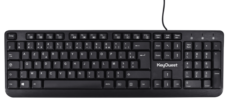 Clavier filaire OFFICE Azerty KeyOuest